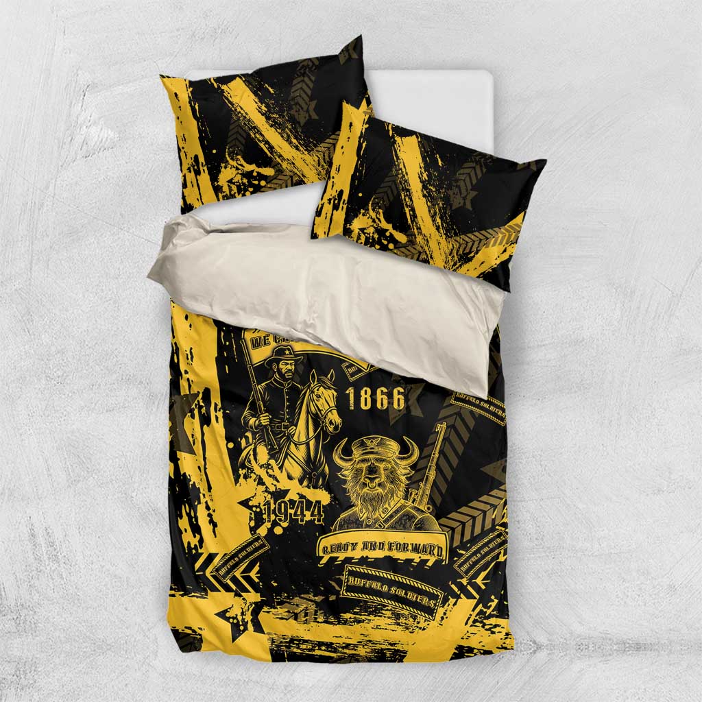 Buffalo Soldiers Bedding Set Military Urban Retro Style - Wonder Print Shop