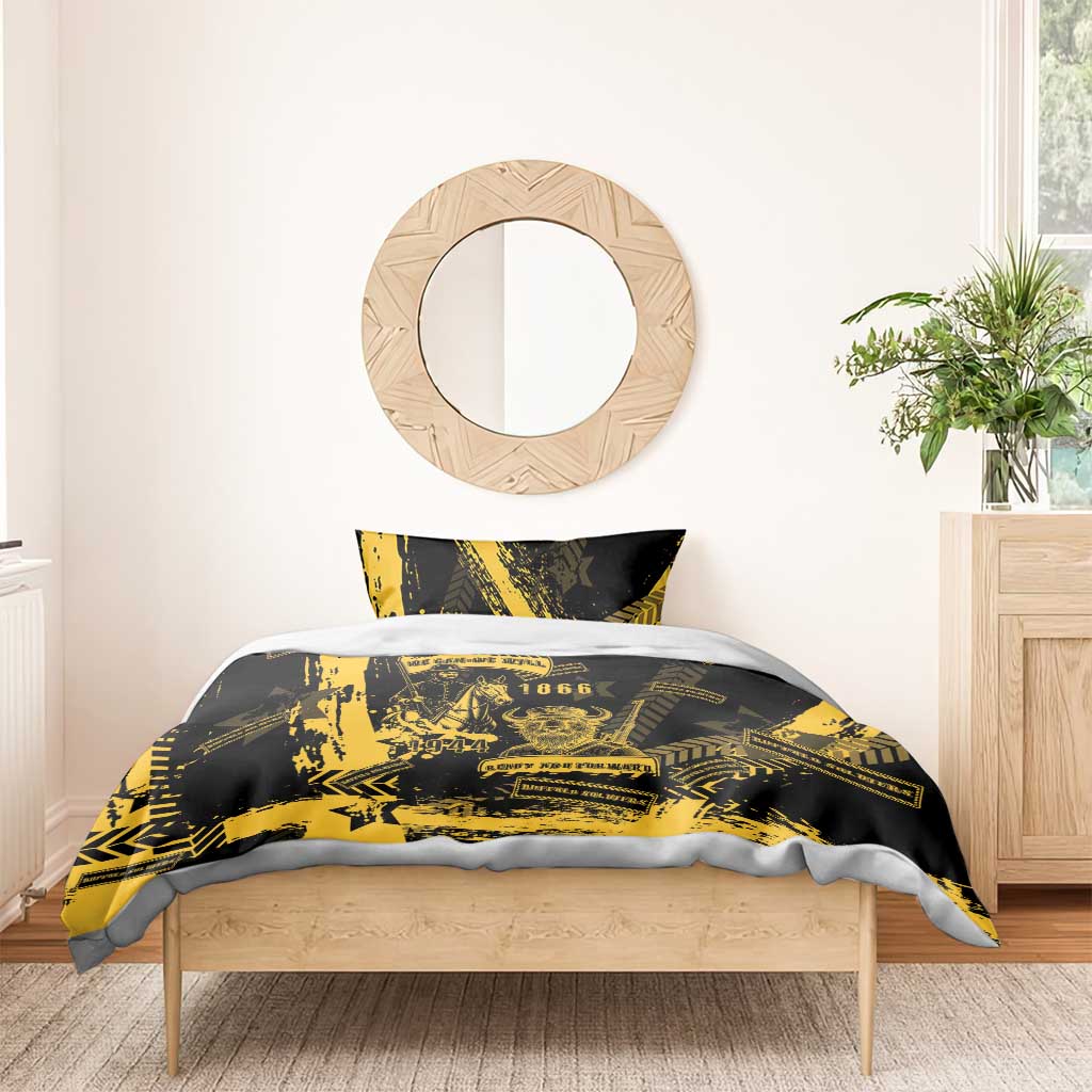 Buffalo Soldiers Bedding Set Military Urban Retro Style - Wonder Print Shop