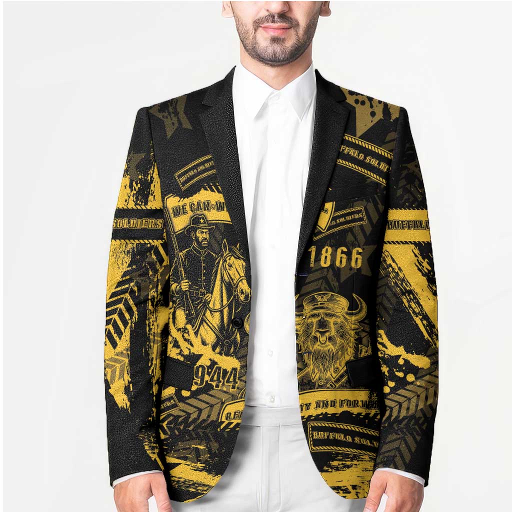 Buffalo Soldiers Blazer Military Urban Retro Style - Wonder Print Shop