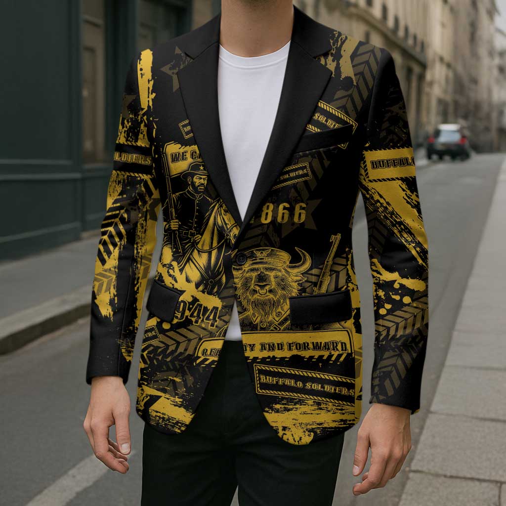 Buffalo Soldiers Blazer Military Urban Retro Style - Wonder Print Shop