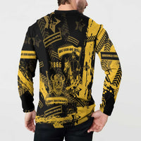 Buffalo Soldiers Button Sweatshirt Military Urban Retro Style - Wonder Print Shop