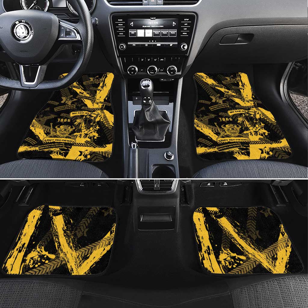 Buffalo Soldiers Car Mats Military Urban Retro Style - Wonder Print Shop