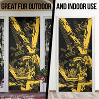 Buffalo Soldiers Door Cover Military Urban Retro Style - Wonder Print Shop