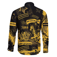 Buffalo Soldiers Family Matching Long Sleeve Bodycon Dress and Hawaiian Shirt Military Urban Retro Style - Wonder Print Shop