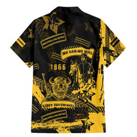 Buffalo Soldiers Family Matching Mermaid Dress and Hawaiian Shirt Military Urban Retro Style - Wonder Print Shop