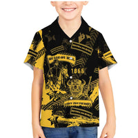 Buffalo Soldiers Family Matching Mermaid Dress and Hawaiian Shirt Military Urban Retro Style - Wonder Print Shop
