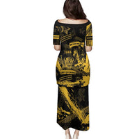 Buffalo Soldiers Family Matching Puletasi and Hawaiian Shirt Military Urban Retro Style - Wonder Print Shop