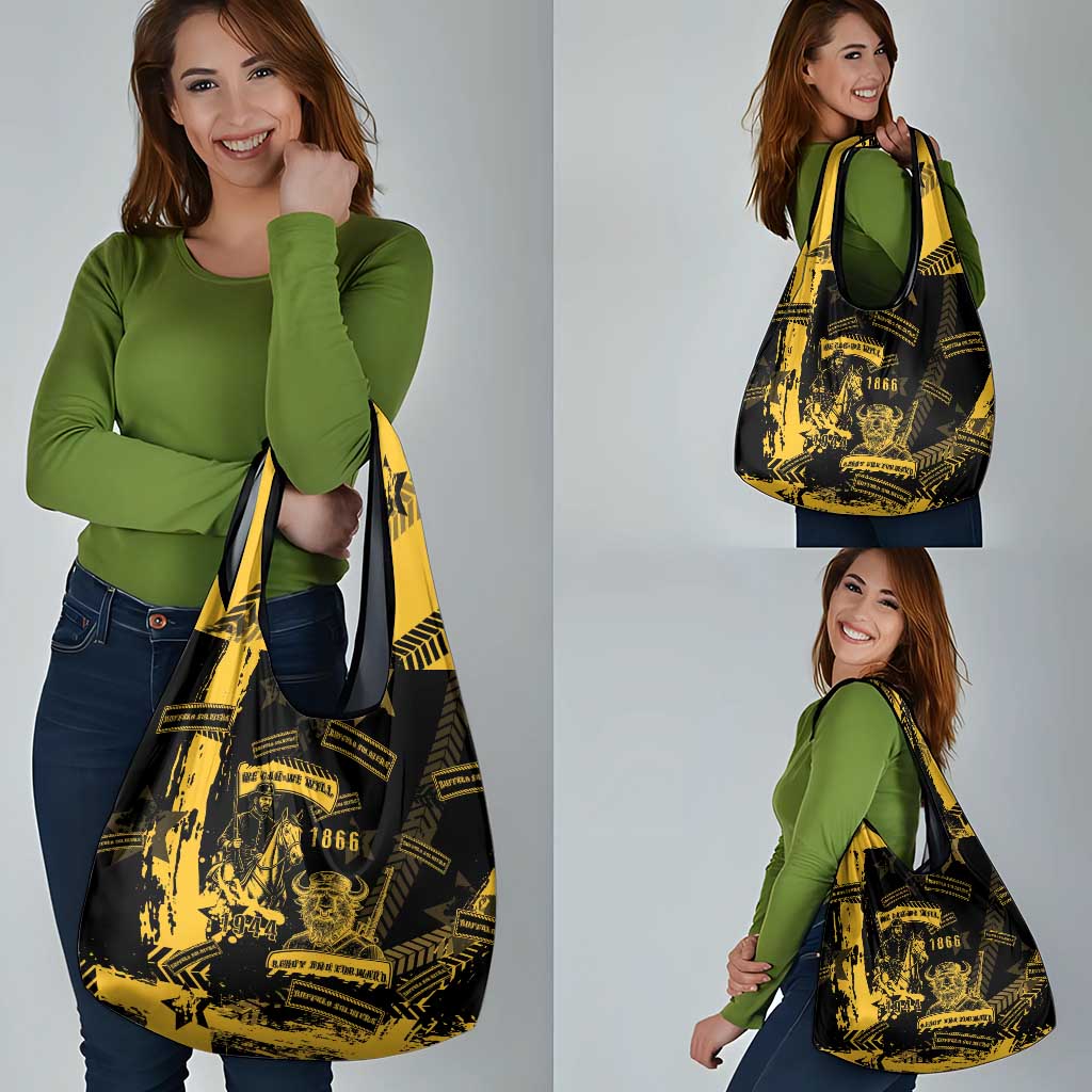 Buffalo Soldiers Grocery Bag Military Urban Retro Style - Wonder Print Shop