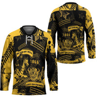 Buffalo Soldiers Hockey Jersey Military Urban Retro Style - Wonder Print Shop