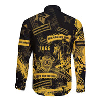 Buffalo Soldiers Long Sleeve Button Shirt Military Urban Retro Style - Wonder Print Shop
