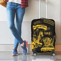 Buffalo Soldiers Luggage Cover Military Urban Retro Style - Wonder Print Shop