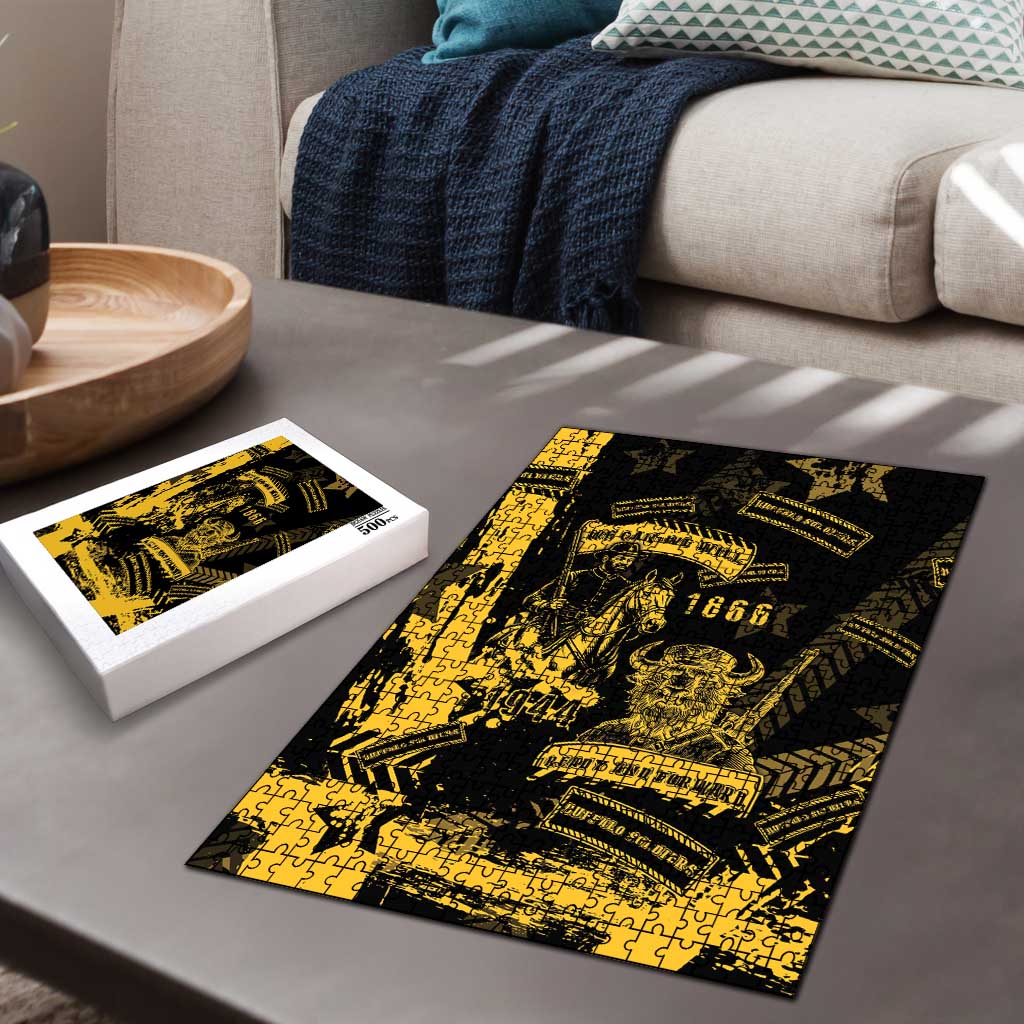 Buffalo Soldiers Puzzle Military Urban Retro Style - Wonder Print Shop