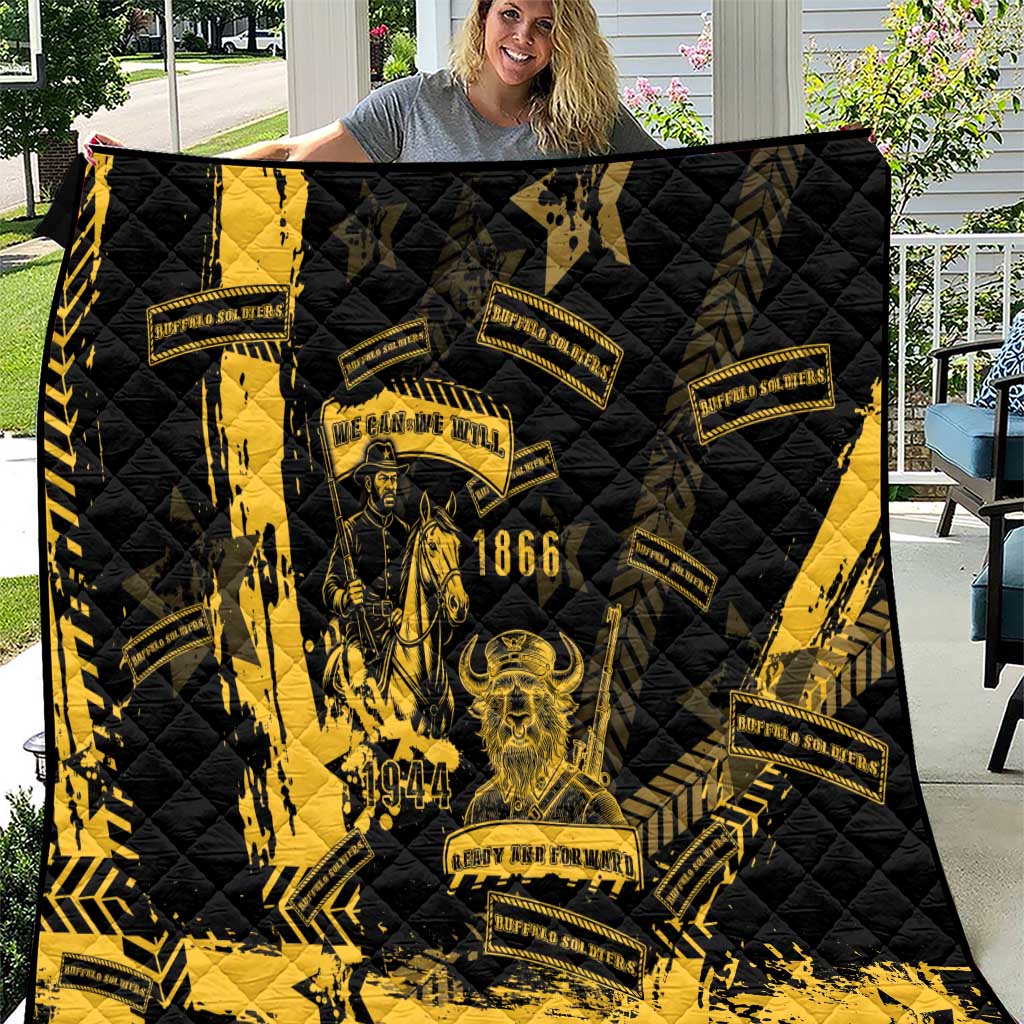 Buffalo Soldiers Quilt Military Urban Retro Style - Wonder Print Shop