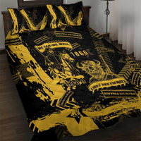 Buffalo Soldiers Quilt Bed Set Military Urban Retro Style - Wonder Print Shop