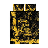 Buffalo Soldiers Quilt Bed Set Military Urban Retro Style - Wonder Print Shop