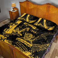 Buffalo Soldiers Quilt Bed Set Military Urban Retro Style - Wonder Print Shop