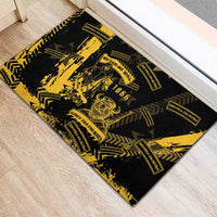 Buffalo Soldiers Rubber Doormat Military Urban Retro Style - Wonder Print Shop
