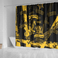 Buffalo Soldiers Shower Curtain Military Urban Retro Style - Wonder Print Shop