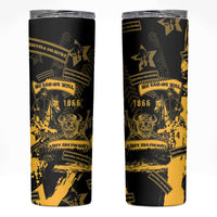 Buffalo Soldiers Skinny Tumbler Military Urban Retro Style - Wonder Print Shop