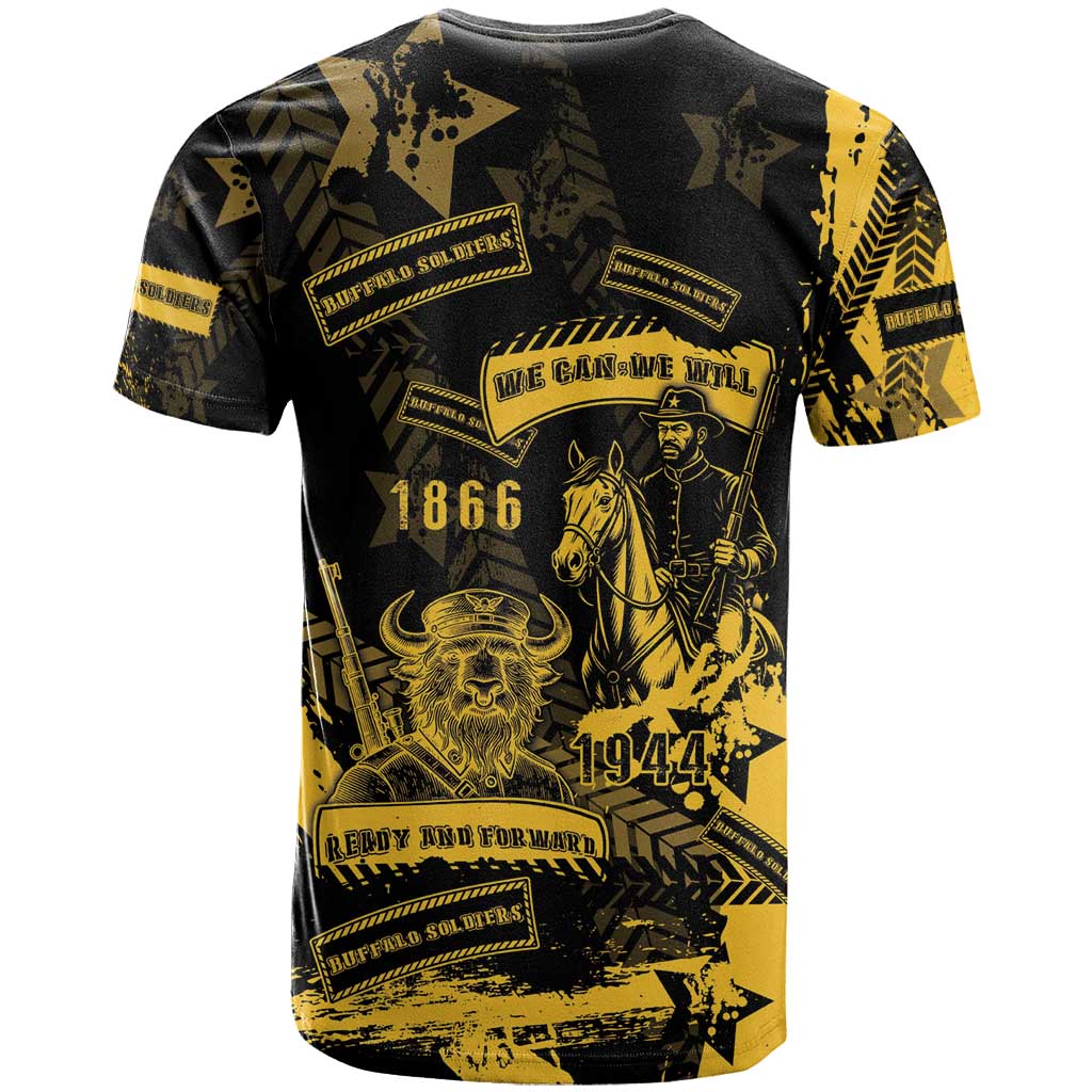 Buffalo Soldiers T Shirt Military Urban Retro Style - Wonder Print Shop