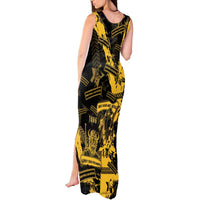 Buffalo Soldiers Tank Maxi Dress Military Urban Retro Style - Wonder Print Shop