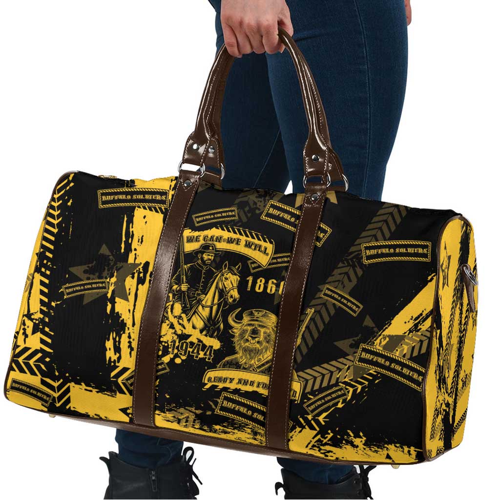 Buffalo Soldiers Travel Bag Military Urban Retro Style - Wonder Print Shop