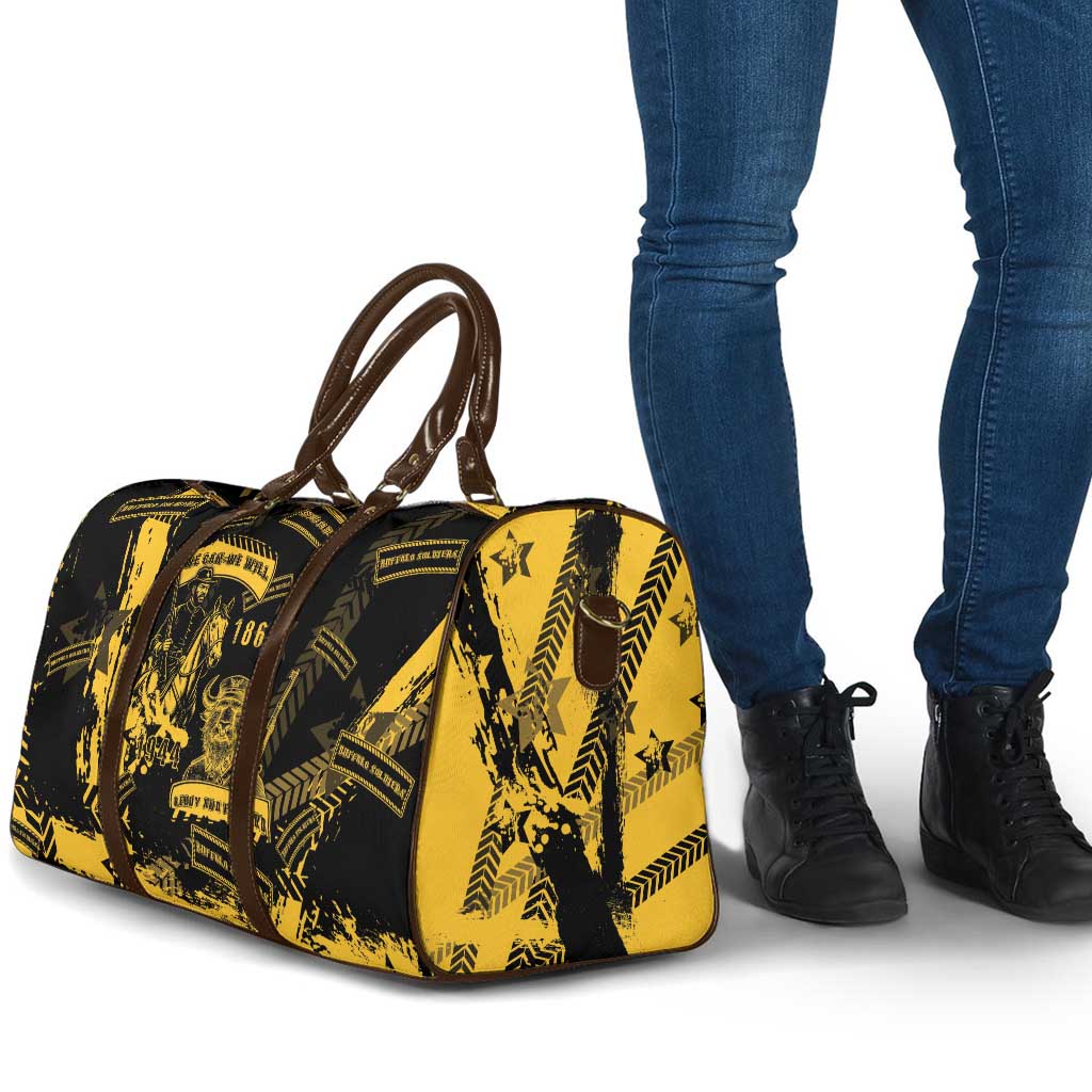 Buffalo Soldiers Travel Bag Military Urban Retro Style - Wonder Print Shop