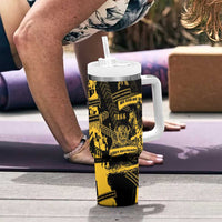 Buffalo Soldiers Tumbler With Handle Military Urban Retro Style - Wonder Print Shop