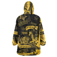 Buffalo Soldiers Wearable Blanket Hoodie Military Urban Retro Style - Wonder Print Shop