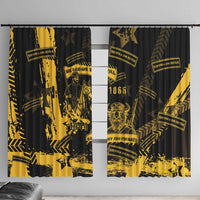 Buffalo Soldiers Window Curtain Military Urban Retro Style - Wonder Print Shop