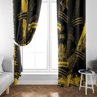 Buffalo Soldiers Window Curtain Military Urban Retro Style - Wonder Print Shop