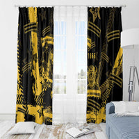 Buffalo Soldiers Window Curtain Military Urban Retro Style - Wonder Print Shop