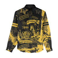 Buffalo Soldiers Women Casual Shirt Military Urban Retro Style - Wonder Print Shop