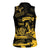 Buffalo Soldiers Women Sleeveless Polo Shirt Military Urban Retro Style - Wonder Print Shop