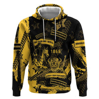 Buffalo Soldiers Zip Hoodie Military Urban Retro Style - Wonder Print Shop