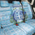 Greece Back Car Seat Cover Dolphins And Symbol - Wonder Print Shop