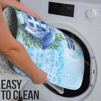 Greece Bathroom Set Dolphins And Symbol - Wonder Print Shop