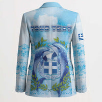 Personalized Greece Blazer Dolphins And Symbol - Wonder Print Shop