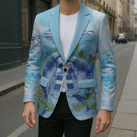 Personalized Greece Blazer Dolphins And Symbol - Wonder Print Shop