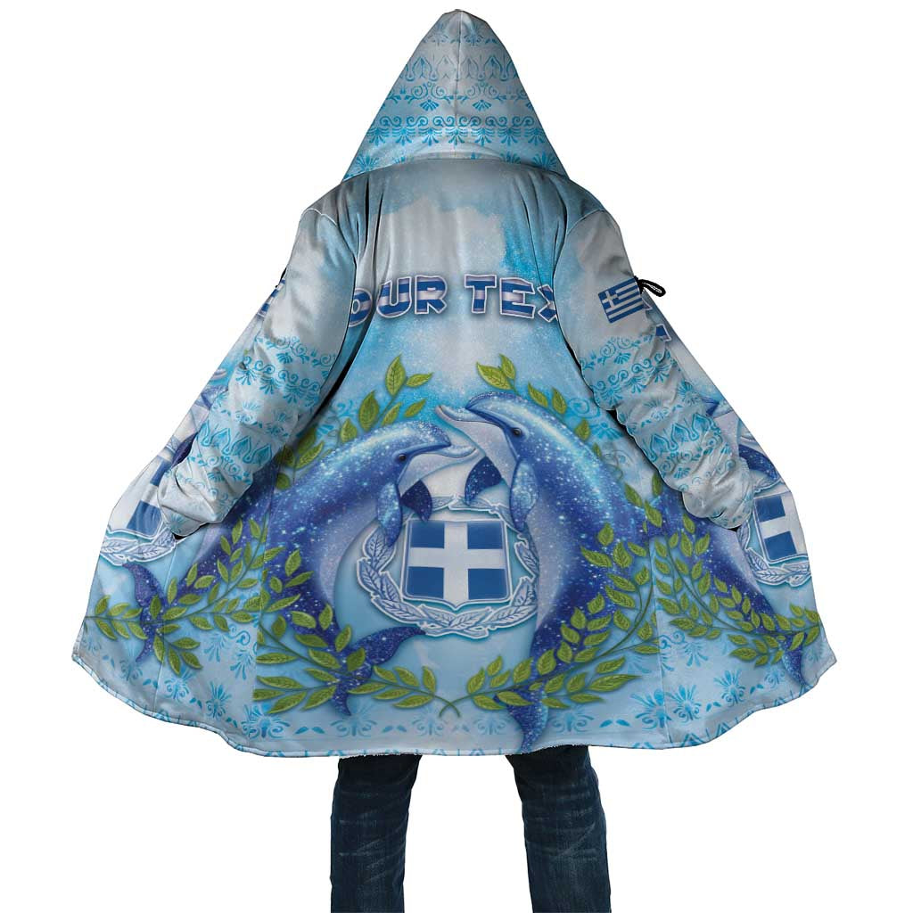 Personalized Greece Cloak Dolphins And Symbol - Wonder Print Shop