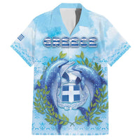 Personalized Greece Family Matching Puletasi and Hawaiian Shirt Dolphins And Symbol - Wonder Print Shop