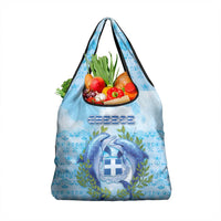 Greece Grocery Bag Dolphins And Symbol - Wonder Print Shop