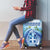 Greece Luggage Cover Dolphins And Symbol - Wonder Print Shop
