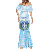 Personalized Greece Mermaid Dress Dolphins And Symbol - Wonder Print Shop