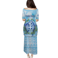 Personalized Greece Puletasi Dolphins And Symbol - Wonder Print Shop