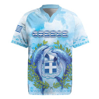 Personalized Greece Rugby Jersey Dolphins And Symbol - Wonder Print Shop