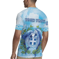 Personalized Greece Rugby Jersey Dolphins And Symbol - Wonder Print Shop