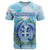 Personalized Greece T Shirt Dolphins And Symbol - Wonder Print Shop