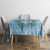 Greece Tablecloth Dolphins And Symbol - Wonder Print Shop