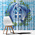 Greece Window Curtain Dolphins And Symbol - Wonder Print Shop